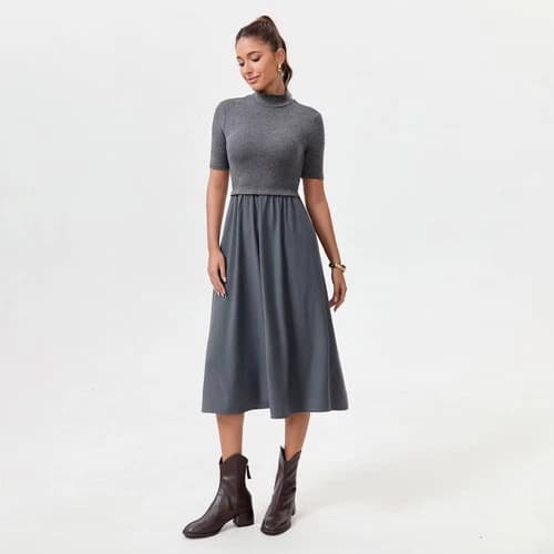 Women's Twofer Midi Dress - A New Day