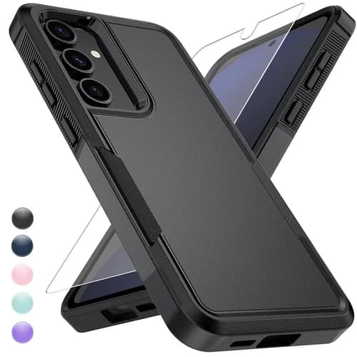 For Samsung Galaxy S25 FE S25+ S25 Ultra Shockproof Case Anti-Slip Cover+Screen