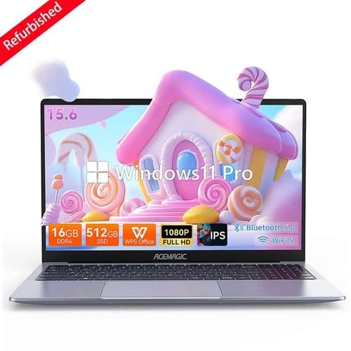 ACEMAGIC 15.6" Laptop Intel 12th Alder Lake N95 16GB RAM 512GB WIFI5 Windows 11