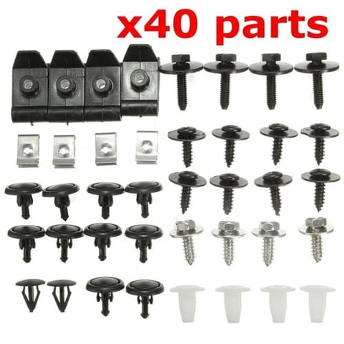 Engine Undertray Cover Clips Bottom Tray Shield Guard Screws For Car Accessories
