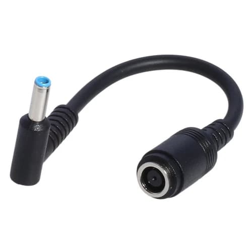 DC Power Charger Converter Adapter Cable 7.4mm To 4.5mm For HP Dell Blue Tip