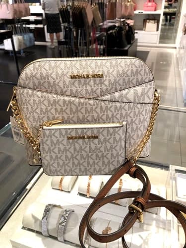 Michael Kors Women Lady Crossbody Bag Handbag Shoulder Messenger Purse + Wallet