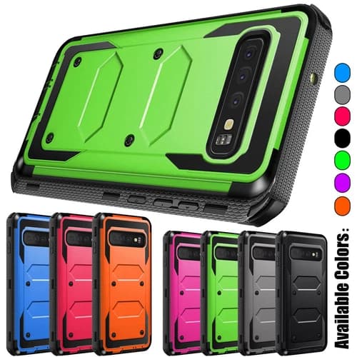 For Samsung Galaxy S10e S10 Plus S10 Hybrid Shockproof Case Hard Phone Cover
