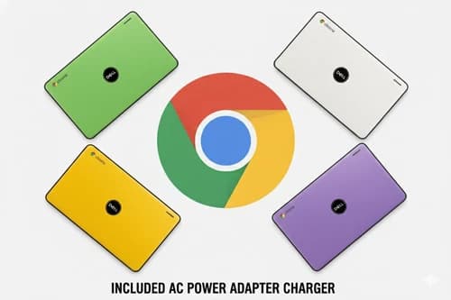 Dell Chromebook 11.6" (16GB eMMC, Intel Celeron, 1.60 GHz, 4GB) Laptop -...