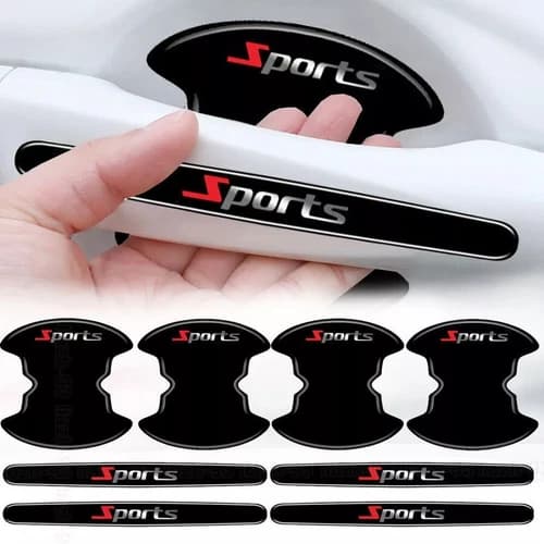 Sports Car Door Handle Sticker Protector Anti Scratch Car-Exterior Accessories
