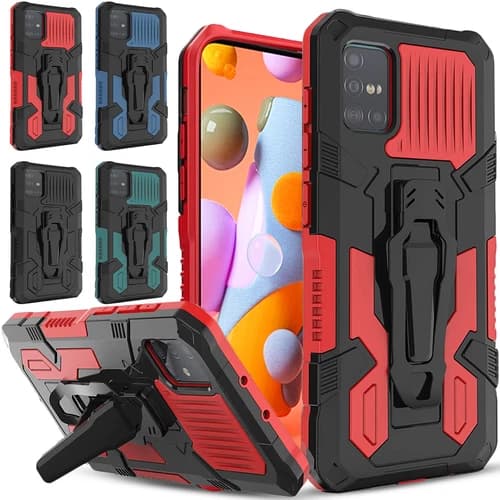 For Samsung Galaxy A71 5G A51 Case Phone Cover Shockproof +Tempered Glass Screen