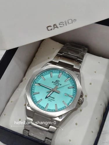 CASIO Edifce Sapphire crystal steel band Men's watch EFR-S108D-2BV