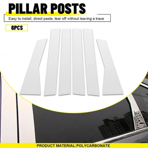 Chrome Pillar Posts 2012-2016 For Honda CRV Door Trim Cover Kit Car Accessories