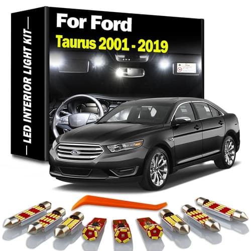 LED Interior Map Dome Trunk Light Kit For Ford Taurus 2001-2019 Car Accessories