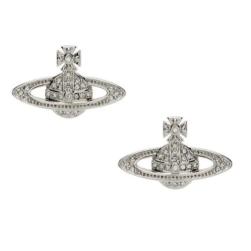 Saturn Earrings Saturn Planet Earrings Cubic Zirconia Saturn Planet Jewelry G...