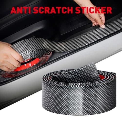 Car Accessories Door Plate Sill Scuff Cover Anti-Scratch Protector Decal Sticker