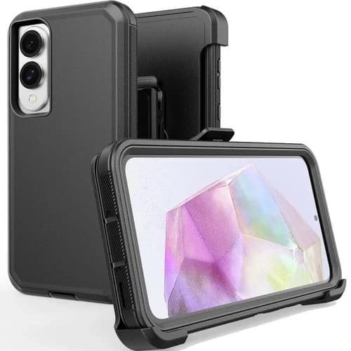 For Samsung Galaxy S25 Edge Case Cover Clip Fit Otterbox Defender + Glass Screen