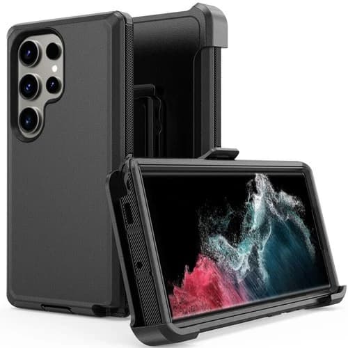 For Samsung Galaxy S25 Ultra Case /S25/Plus/Cover Fit Otterbox Defender + Screen