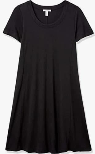 NEW Daily Ritual Women's Short-Sleeve Scoop Neck Dress Size XL