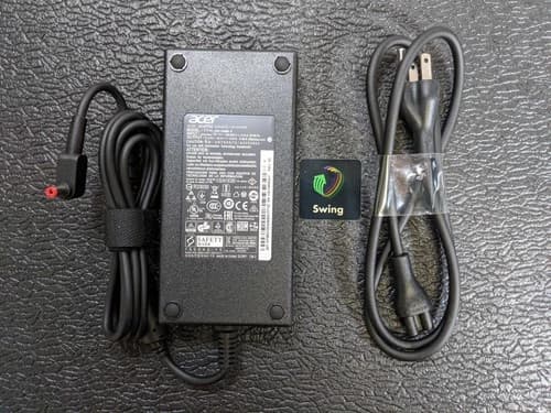 DELTA Acer Purple Tip 180W 19.5V 9.23A AC Adapter Charger ADP-180MB K MSI GS63