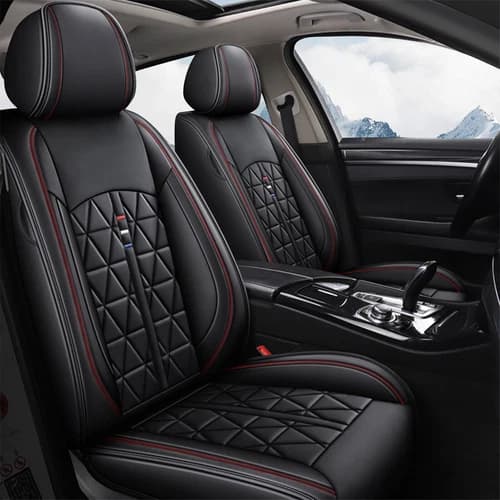 Car 5-Seat Covers PU Leather For Volkswagen Tiguan 2009-2022 Cushion Accessories