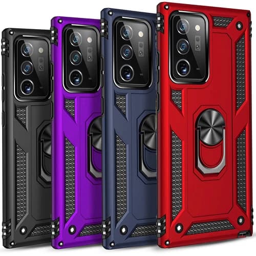 For Samsung Galaxy Note 20 Ultra Case /Note 10 Plus Phone Cover + Tempered Glass