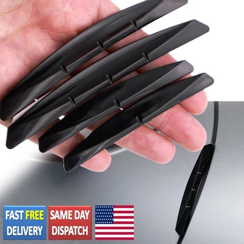 Car Door Edge Guard Protector Anti-Scratch Guard Moulding Strip Accessories 4x