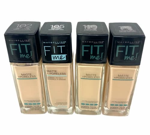 Maybelline Fit Me Foundation Matte + Poreless (1oz/30mL) YOU PICK!