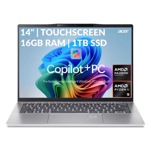 Acer Swift 14" Laptop AMD AI Ryzen9 16GB RAM 1TB SSD AMD Radeon 880M Refurbished