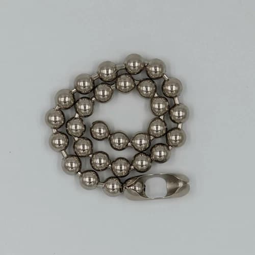 Retro big ball chain necklace or bracelet heavy metal 90s 1/2 Inch 13mm Balls