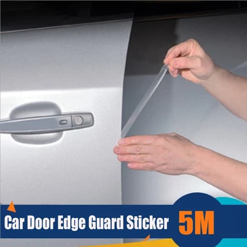 5M Car Door Edge Scratch Guard Trim Protector Strip Clear Sticker Accessories