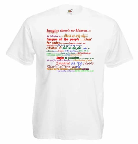 John Lennon Imagine T- shirt