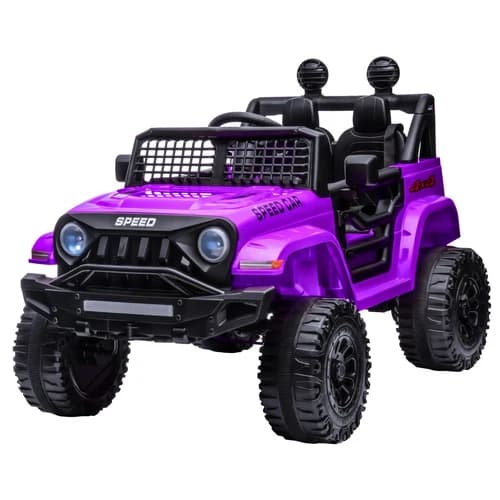 12V Kids Ride on Toy Electric Power Wheels Car 4mph with Parental Remote LED MP3