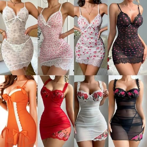 Sexy Women Floral Sleeveless Bodycon Clubwear See Through Short Mini Dress US