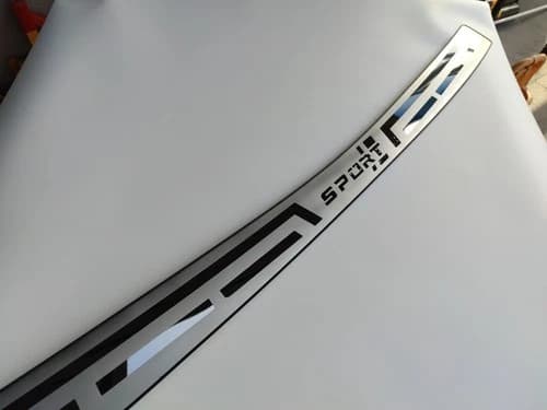 For Subaru Forester Car Accessories Stainless Steel Rear Bumper Protector Guard