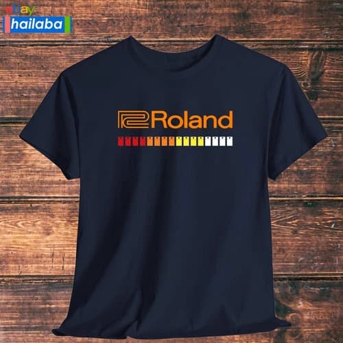 New Roland Amp Keyboard T-Shirt Logo Many Colors S to 5XL Made In USA