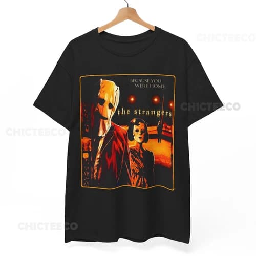 The Strangers Soft T-Shirt, Movie Poster Style Horror Movie Fan Gift, Unisex Tee